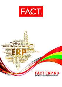 The New FACT ERP.NG The Next Generation ERP Software Multi Currency  Scheduler