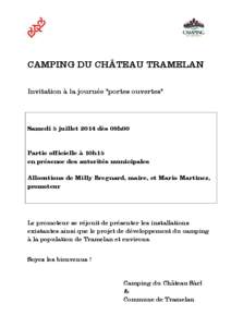 camping annonce portes ouvertes