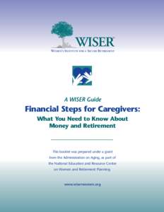 WISER  SM WOMEN’S INSTITUTE FOR A SECURE RETIREMENT