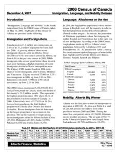 Earth / Canada / International relations / Demographics of Alberta / Wood Buffalo /  Alberta / Political geography / Alberta / Demographics of Canada