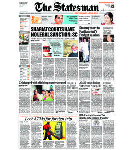 TUESDAY  www.thestatesman.net 08 JULY 2014