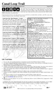 Canal Loop Trail Land Between The Lakes National Recreation Area August[removed]The Canal Loop Trail is the premier mountain biking trail at Land Between