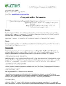 Purchasing / Government procurement in the United States / Purchase requisition / Purchase order / Proposal / Order / E-procurement / Purchasing process / Business / Procurement / Request for proposal