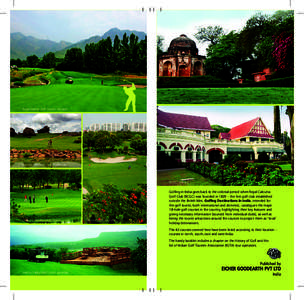 States and territories of India / Royal Calcutta Golf Club / Digboi / Delhi Golf Club