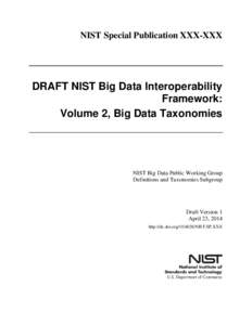 Cyberwarfare / Gaithersburg /  Maryland / National Institute of Standards and Technology / Cloud computing / Threat / Risk analysis / NIST Enterprise Architecture Model / Open-system environment reference model / Computer security / Standards organizations / Computing