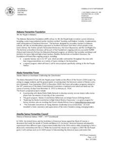 Maine Humanities Council / National Endowment for the Humanities / Education / Humanist / Woodrow Wilson National Fellowship Foundation / Academia / Humanities / Culture / Missouri Humanities Council