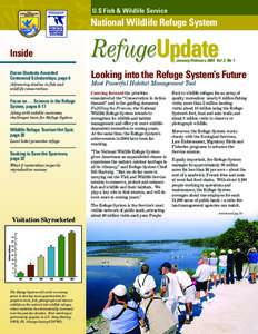 U.S Fish & Wildlife Service  National Wildlife Refuge System Inside January/February 2005 Vol 2, No 1