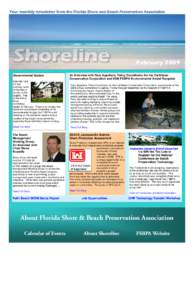 Your monthly newsletter from the Florida Shore and Beach Preservation Association  February 2009 Governmental Update  An Interview with Gary Appelson, Policy Coordinator for the Caribbean