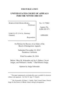 FOR PUBLICATION  UNITED STATES COURT OF APPEALS FOR THE NINTH CIRCUIT  HAROLD JOHN RIERA-RIERA,