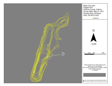 Black Cat Lake Dugger Unit Sullivan County, Indiana Survey Date: May 31, 2011 Surface Area: 32 Acres HUC: [removed]