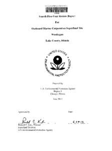 FOURTH FIVE YEAR REVIEW REPORT (SIGNED) - OUTBOARD MARINE CORP[removed]