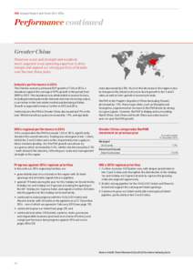 IHG  Annual Report and Form 20-F[removed]Performance continued Greater China Maximise scale and strength and establish multi-segment local operating expertise to drive