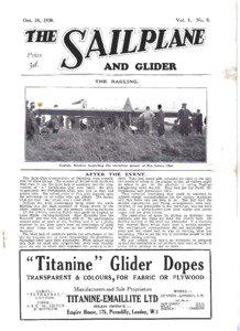 Sailplane & Glider 1930