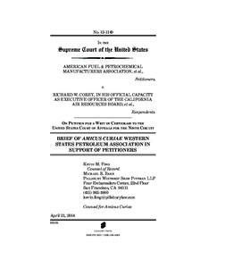 Low-carbon fuel standard / Law / California Air Resources Board / Western States Petroleum Association / En banc / Environment / Emission standards / Fuels / Low-carbon economy