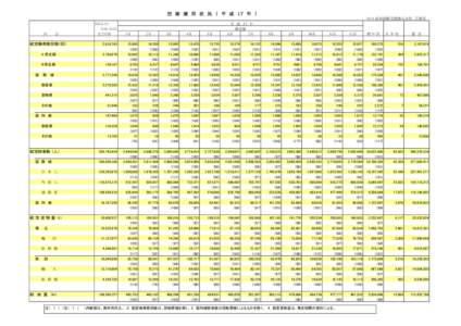 空　港　運　用　状　況　（　平　成　１７　年　） NAA 成田国際空港株式会社　広報室 　区　　　分  S53.5.21H16.12.31