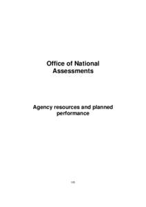 PM&C Portfolio Budget Statements[removed]: Office of National Assessments