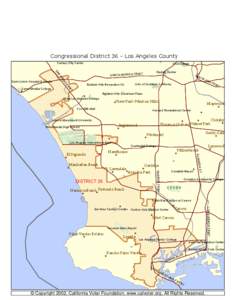 Congressional District 36 - Los Angeles County Century City Center