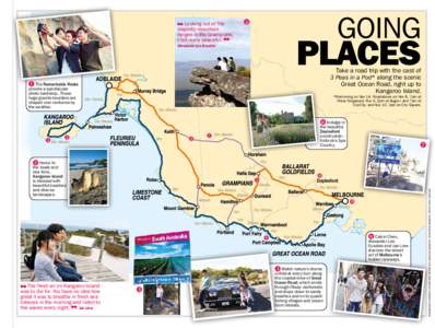 Geography of Oceania / Wimmera / Fleurieu Peninsula / South Australia / Halls Gap /  Victoria / Daylesford / Victoria / States and territories of Australia / Geography of Australia / Kangaroo Island