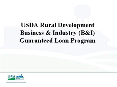 Mortgage industry of the United States / Economics / Credit / Farm Credit System / Rural community development / Private student loan / Section 502 loans / Financial economics / Debt / Finance