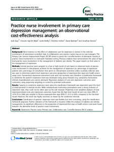 Gray et al. BMC Family Practice 2014, 15:10 http://www.biomedcentral.com[removed]RESEARCH ARTICLE  Open Access