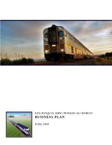 San Joaquin Joint Powers Authority Business Plan June[removed]  Table of Contents