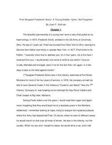 Microsoft Word - Frederick Stortz story by J  Sullivan