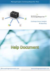 ManageEngine Exchange Reporters Plus :: Help Documentation