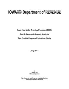 Microsoft Word - Part 2_Iowa New Jobs Tax Credit _260E_ Final Report.doc