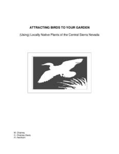 Microsoft Word - Attracting Birds--(Using) Locally Native Plants