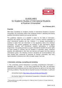 Microsoft Word - Guidelines for Academic Studies of International Students