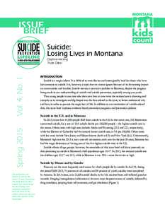 Suicide prevention / Suicide / Health / Prevention / Teenage suicide in the United States / Youth suicide / National Action Alliance for Suicide Prevention / Social media and suicide / Suicidology / Postvention / Suicidal ideation / Suicide in South Korea