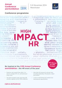 Chartered Institute of Personnel and Development / Employee engagement / Diversity / IDS HR Studies / Human resource management / Management / Social psychology