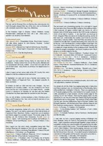 Club News Ayr County Edward) - Messrs Armstrong, 3-Sandersons Maud (Waxham Excel) - D & C Sanderson