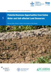 RESOURCE RECOVERY & REUSE SERIES 5  5 Potential Business Opportunities from Saline Water and Salt-affected Land Resources
