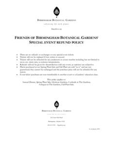 Botany / Biology / Birmingham Botanical Gardens / Botanical garden / Geography of Alabama