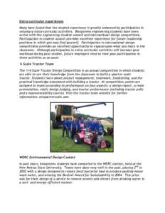 Engineer / Culture / Behavior / Competition / Student design competition / Tractor