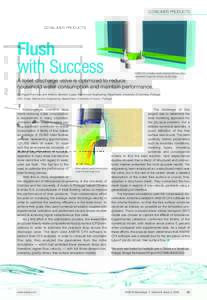 CONSUMER PRODUCTS  Flush with Success  ANSYS CFX simulation results showing the free surface