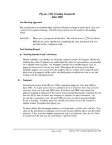 Microsoft Word - Physics 3204 June 2006 Grading Standards.doc