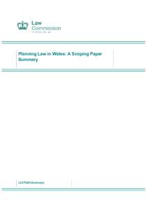 Microsoft Word - cp228_planning_wales_summary_English.doc
