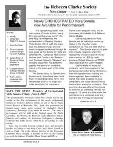Viola sonata / Ruth Lomon / Viola / Sonata / Clarke / Viola concerto / Morpheus / Music / Classical music / Rebecca Clarke