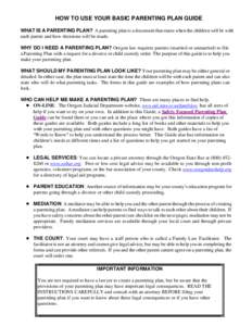 Microsoft Word - How To Use Your Basic Parenting Plan Guide-1-08.doc