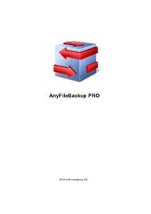 AnyFileBackup PROAAR Innovations (R) 2