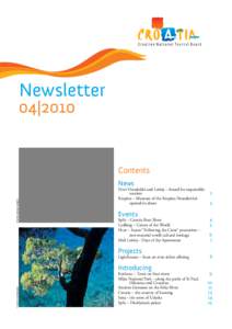 Newsletter  04|2010 Contents