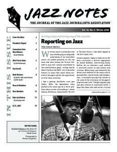 Jazz Notes  TM The Journal of the Jazz Journalists Association