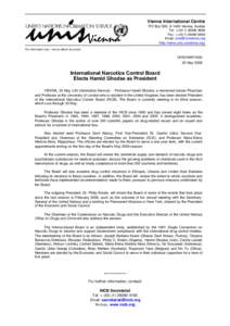 Government / Hamid Ghodse / International Narcotics Control Board / Philip O. Emafo / Single Convention on Narcotic Drugs / Drug prohibition law / Commission on Narcotic Drugs / Sevil Atasoy / United Nations Office on Drugs and Crime / Law / Drug policy / Drug control law