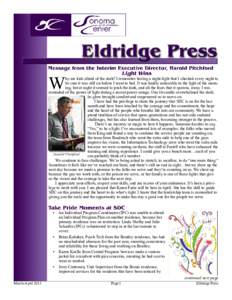 Sonoma Developmental Center -- Eldridge Press, March-April, 2013