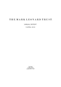 Microsoft Word - Mark Leonard Annual report - 5 April 2014 FINAL.docm