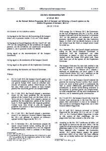 Council Recommendation of 10 July 2012 on the National Reform Programme 2012 of Germany and delivering a Council opinion on the Stability Programme of Germany, [removed]