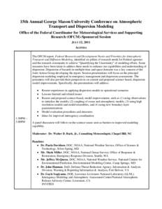 Atmospheric sciences / National Atmospheric Release Advisory Center / Atmospheric dispersion modeling / National Oceanic and Atmospheric Administration / Lawrence Livermore National Laboratory / Air Resources Laboratory / ATSTEP / Air dispersion modeling / Earth / Environment