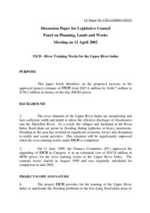 LC Paper No. CB[removed])  Discussion Paper for Legislative Council Panel on Planning, Lands and Works Meeting on 12 April 2002